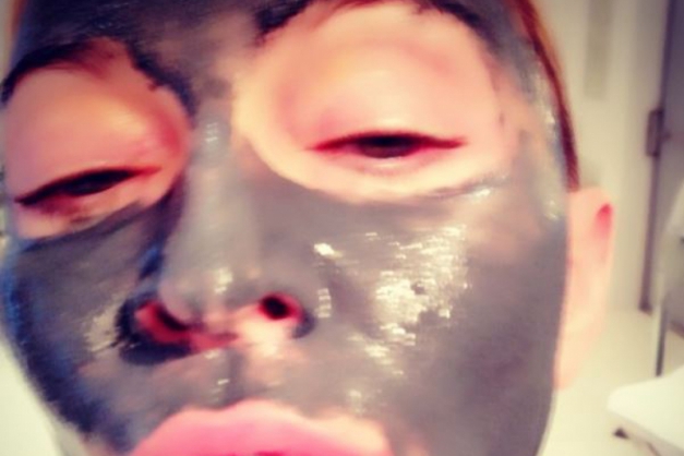 Macaque in the trees