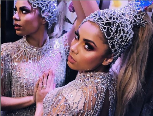 Macaque in the trees