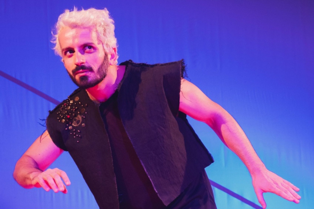 Macaque in the trees