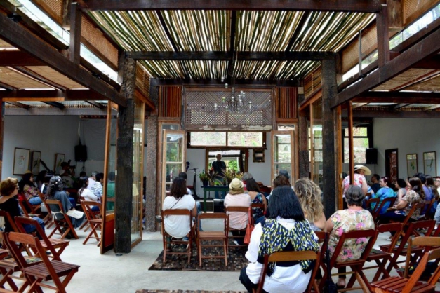 Macaque in the trees