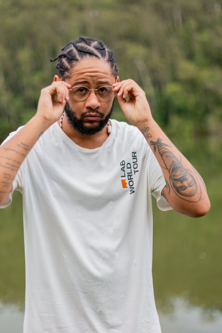 Macaque in the trees