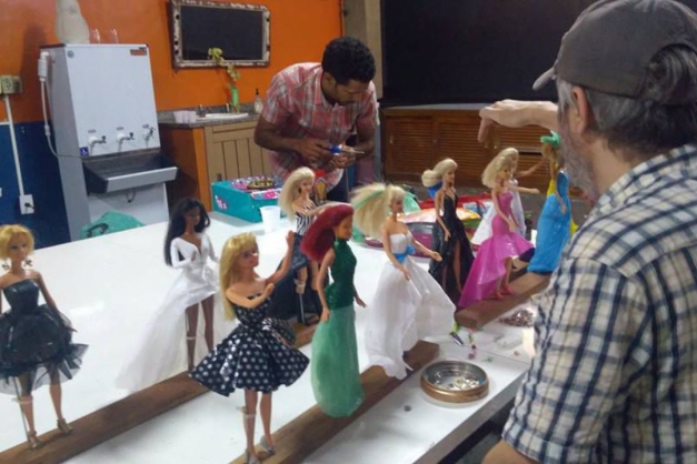 Macaque in the trees