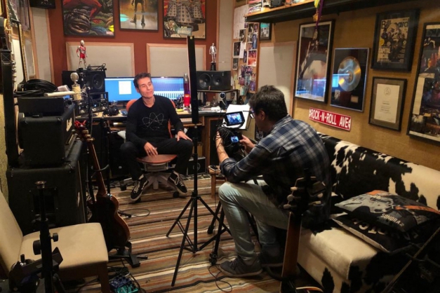 Macaque in the trees