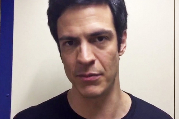 Macaque in the trees