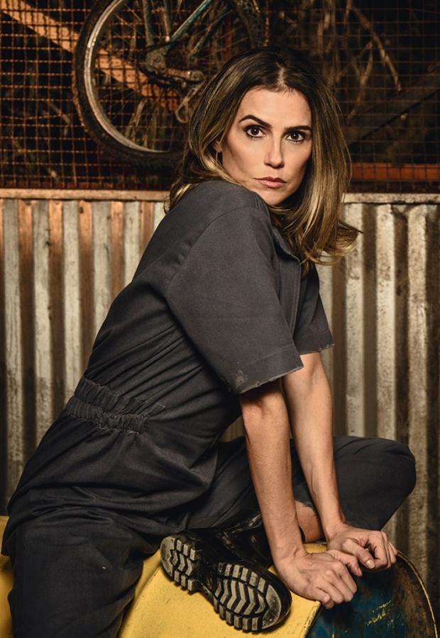 Macaque in the trees