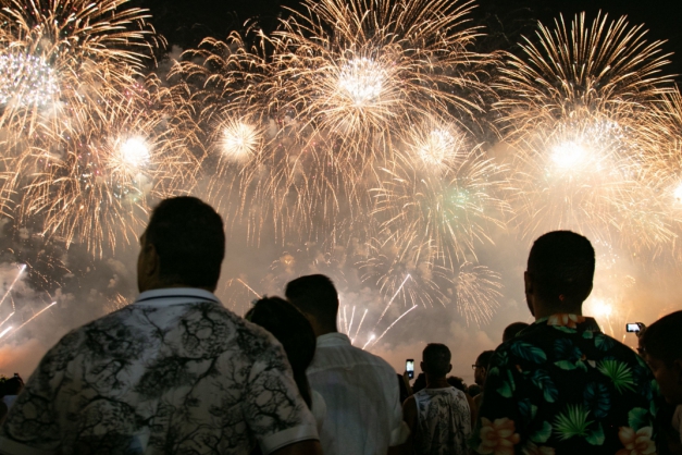 Macaque in the trees