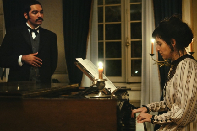 Macaque in the trees