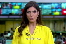 Andrea Sadi acha que pode decretar um 'cala a boca, Janja'