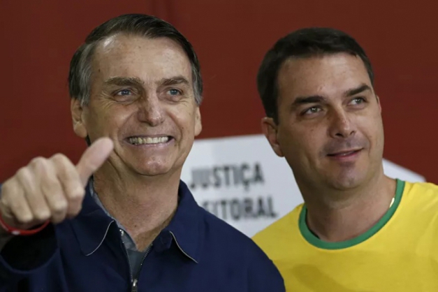 Macaque in the trees