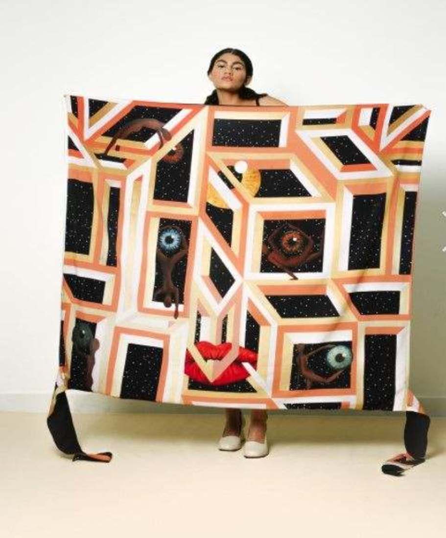 Macaque in the trees