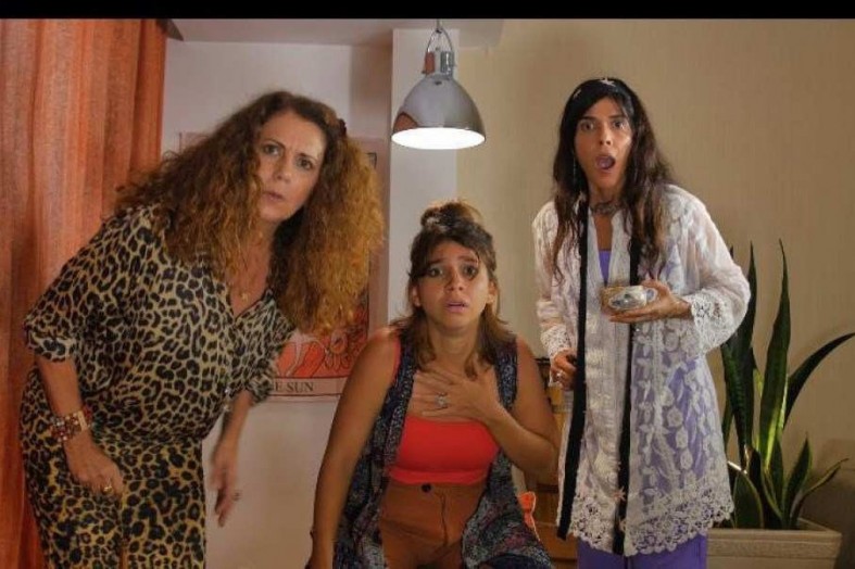 Macaque in the trees