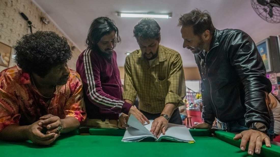 Macaque in the trees