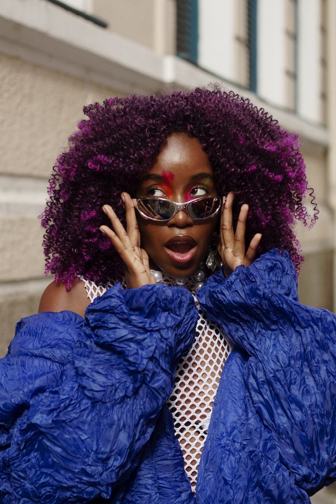 Macaque in the trees