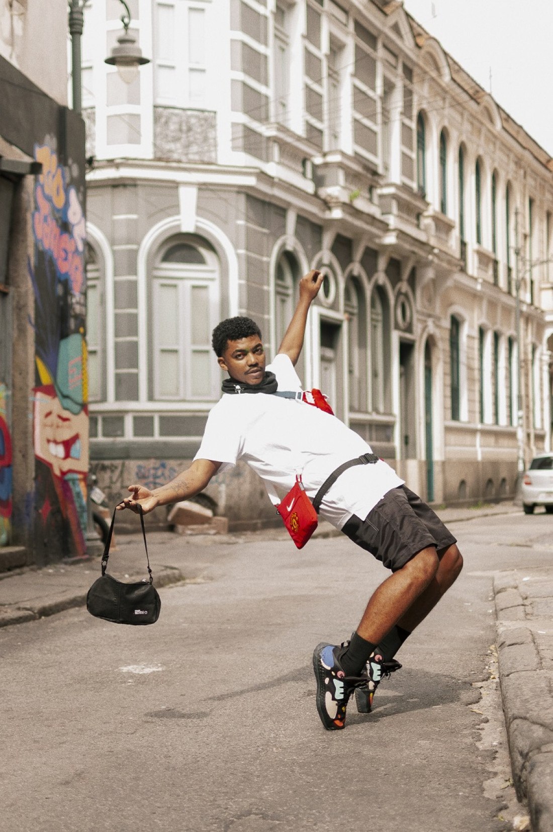 Macaque in the trees