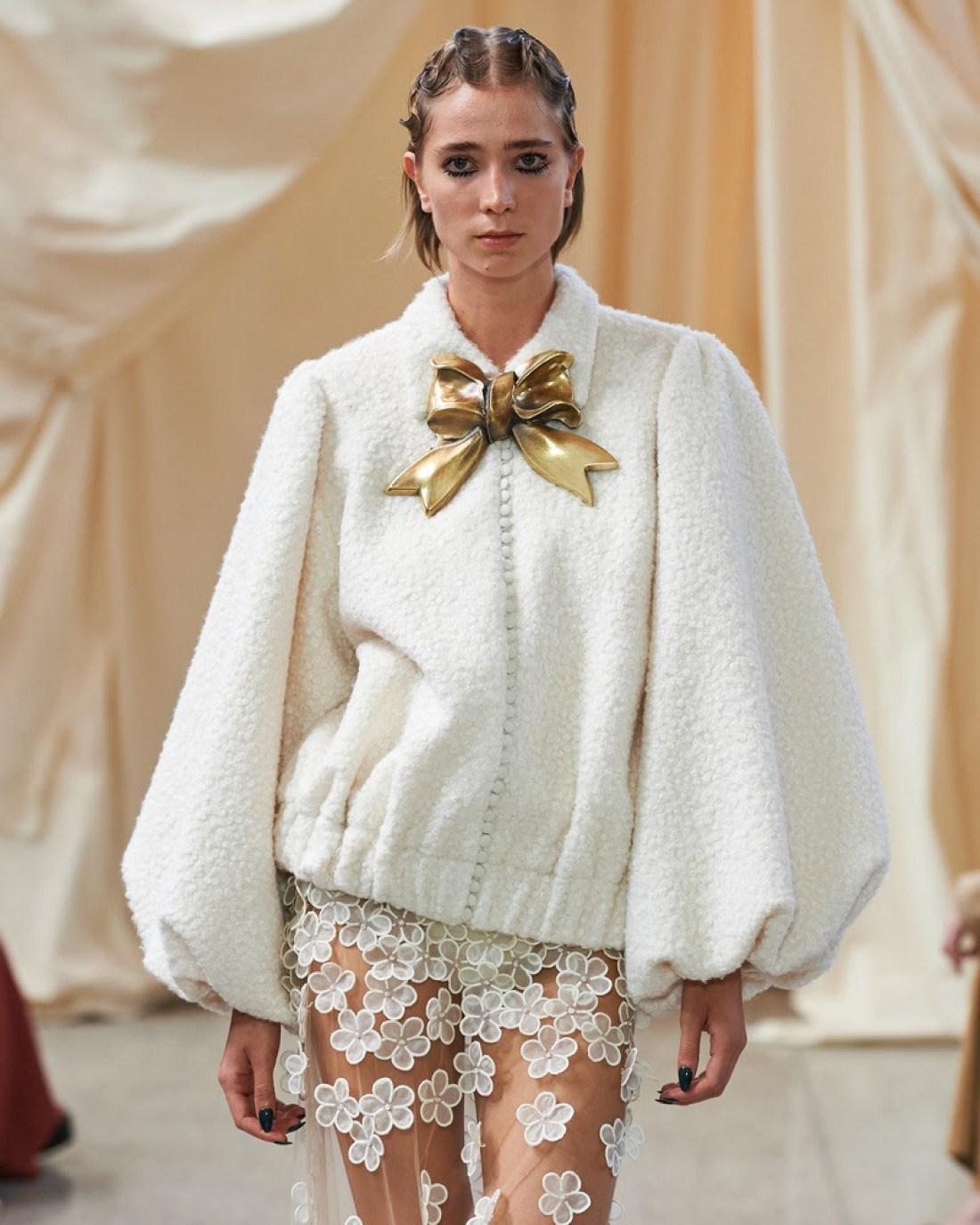 Macaque in the trees