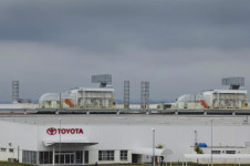 Fachada da montadora japonesa Toyota em Sorocaba (SP)