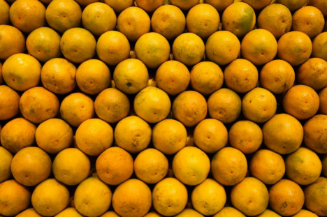 A laranja cont&eacute;m vitamina P5P