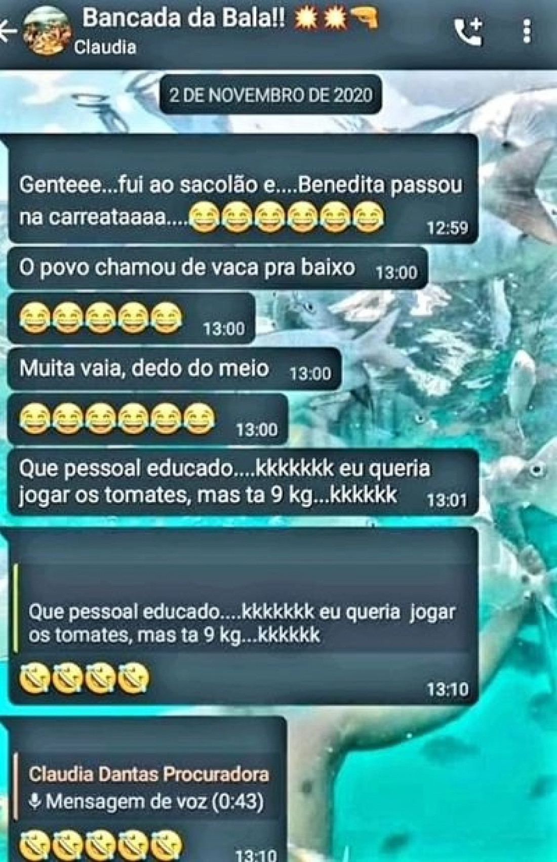 Macaque in the trees