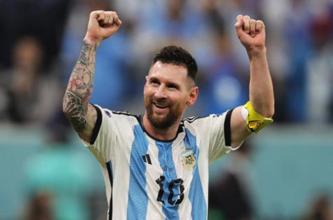 Messi, a estrela do jogo