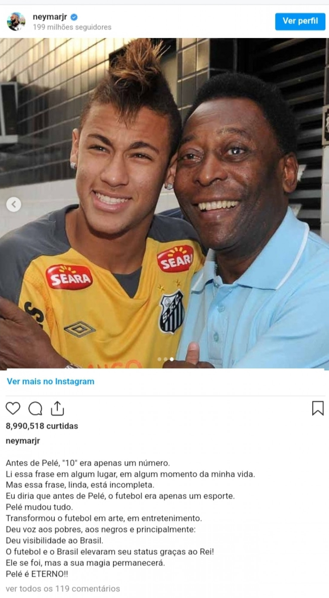 Rei Pelé nos deixa e parte com legado de magia no futebol