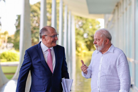 Lula e Alckmin