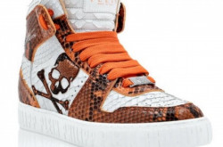 Um dos modelos luxuosos dos tênis, o modelo Notorius