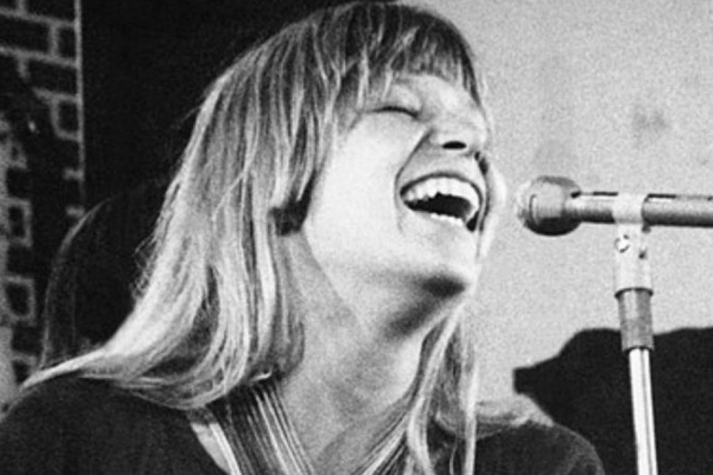 Rita Lee durante show em 1972 Macaque in the trees