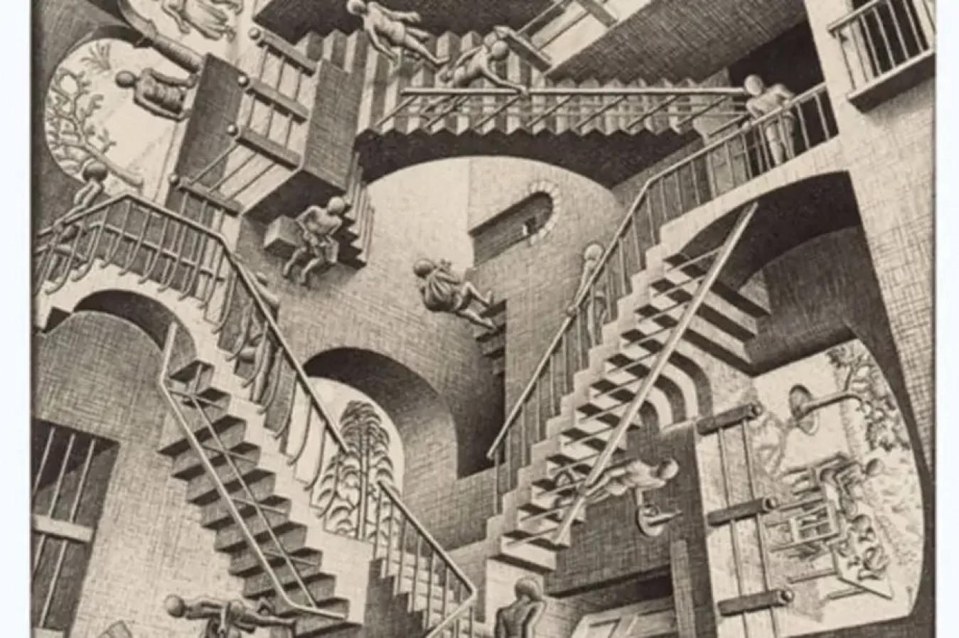 Macaque in the trees