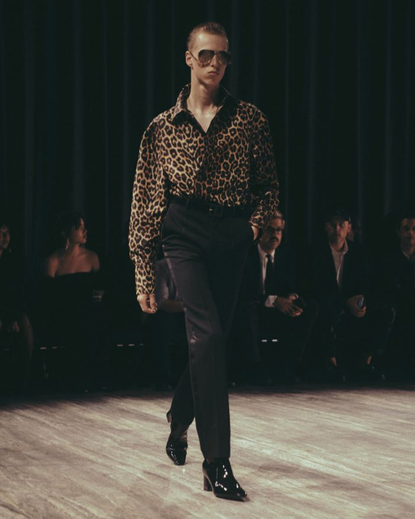 Macaque in the trees