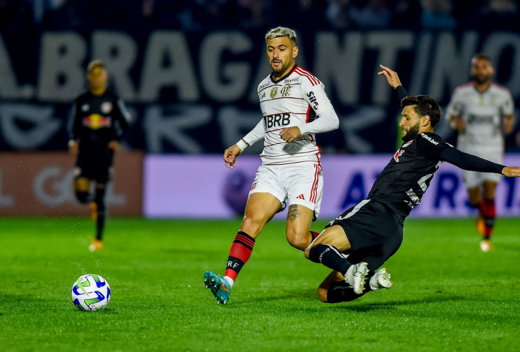 Flamengo nunca havia vencido Bragantino nos pontos corridos