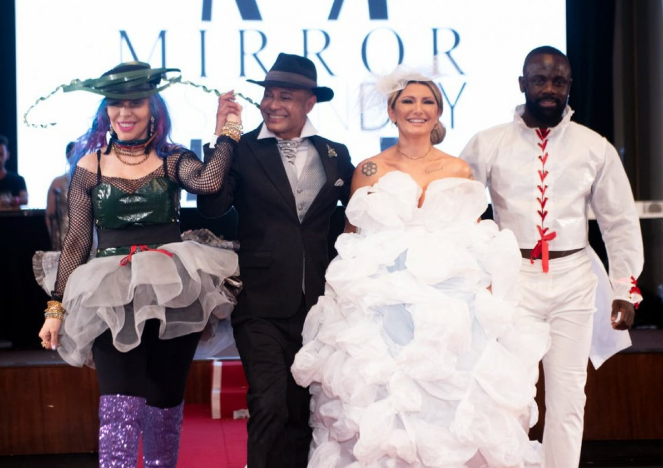 Macaque in the trees