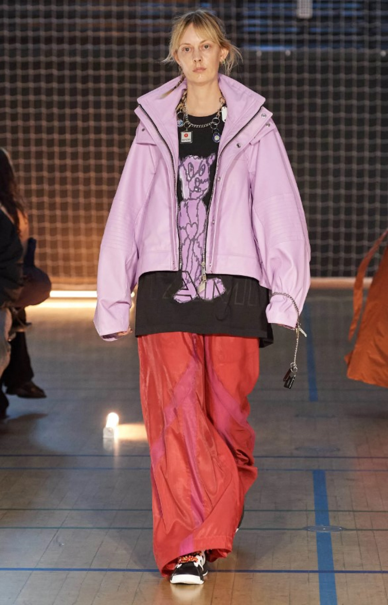 Macaque in the trees