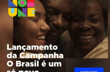 Peça publicitária da campanha