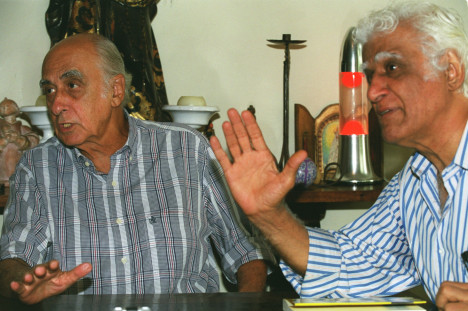 Encontro de mestres. Zuenir Ventura com Ziraldo. 2005
