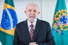 Lula em pronunciamento nesta terça