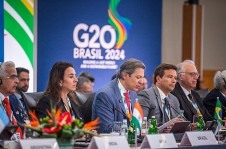 Ministro Haddad na reunião do G20