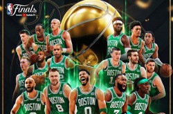 Os campeões Boston Celtics