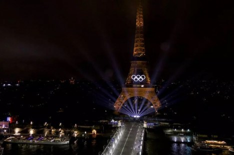  Jogos de Paris foram oficialmente abertos

