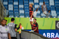 Matheus Gonçalves fez o  gol da vitória
