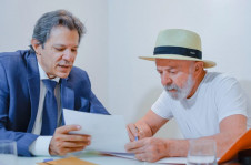 Lula e Haddad: foco em SP