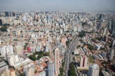 Vista aerea da cidade de S&atilde;o Paulo