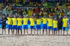  Seleção brasileira se garantiu na próxima fase da Copa do Mundo da modalidade