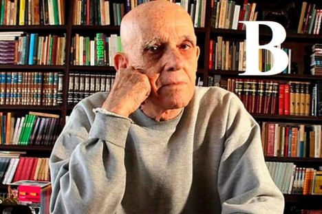 O escritor Rubem Fonseca