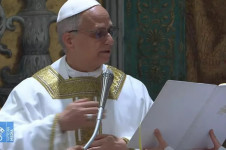  Papa Leão XIV presidiu uma cerimônia restrita a cardeais