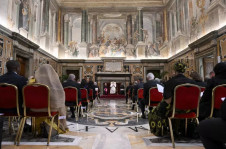 Pontífice presidiu reunião com diplomatas da Igreja