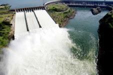 Atualmente, cerca de 7% da energia el&eacute;trica consumida no Brasil procedem de Itaipu