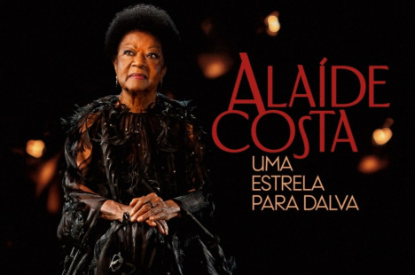 Detalhe da capa do novo CD de Alaíde Costa