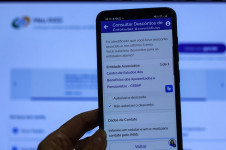 Tela do APP 'Meu INSS'