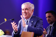 O novo técnico da seleção brasileira, Carlo Ancelotti