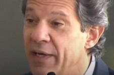 O ministro da Fazenda, Fernando Haddad